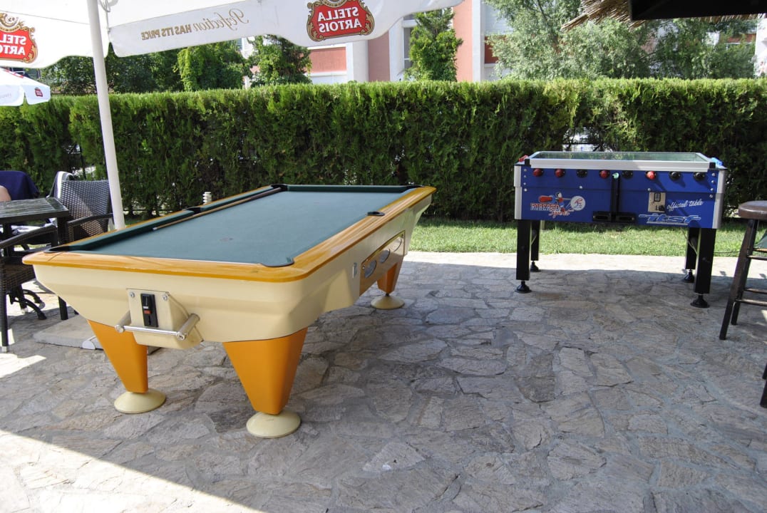 Stół bilardowy i piłkarzyki Hotel Lion Sunny Beach