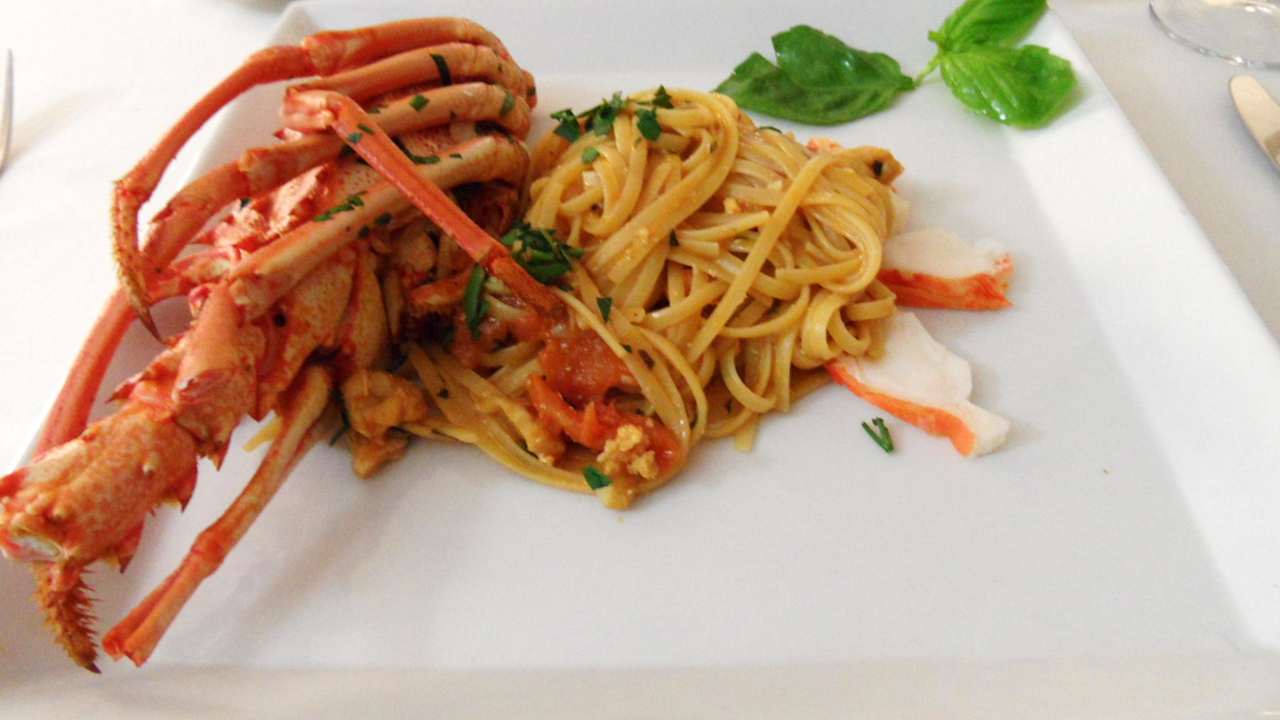 Tagliatelle mit Languste & Kirschtomaten TUI Blue Puntamare