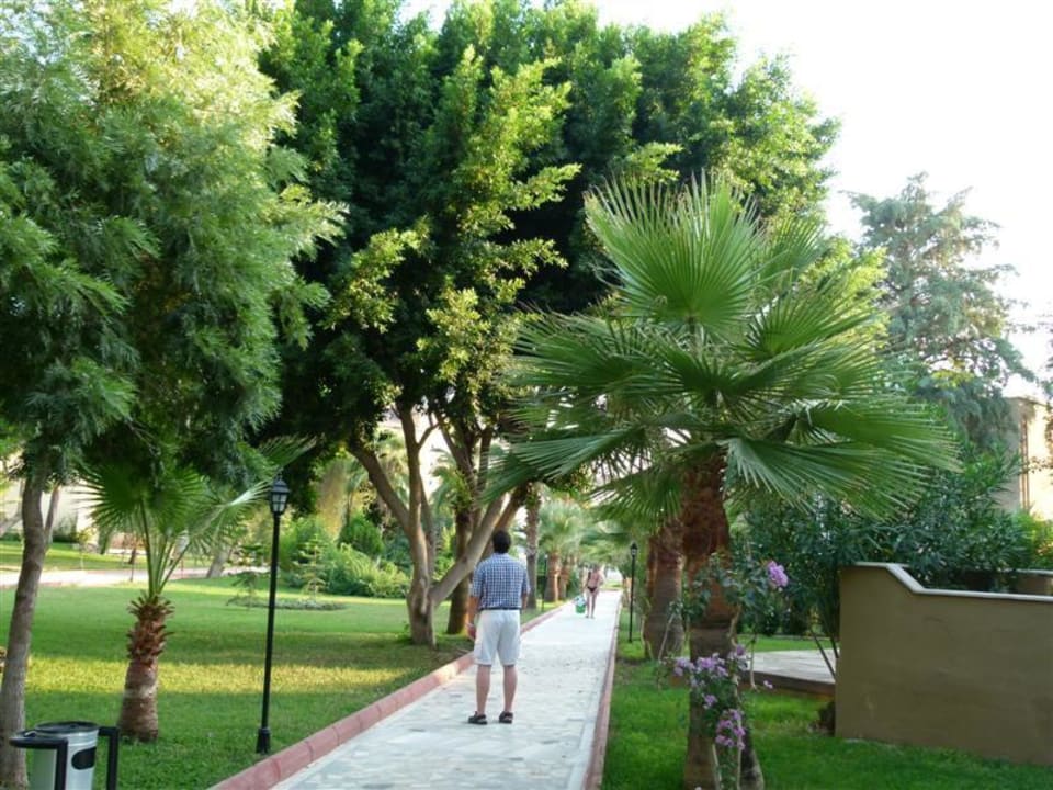 Die Wege der Anlage Mira Meridia Beach Hotel