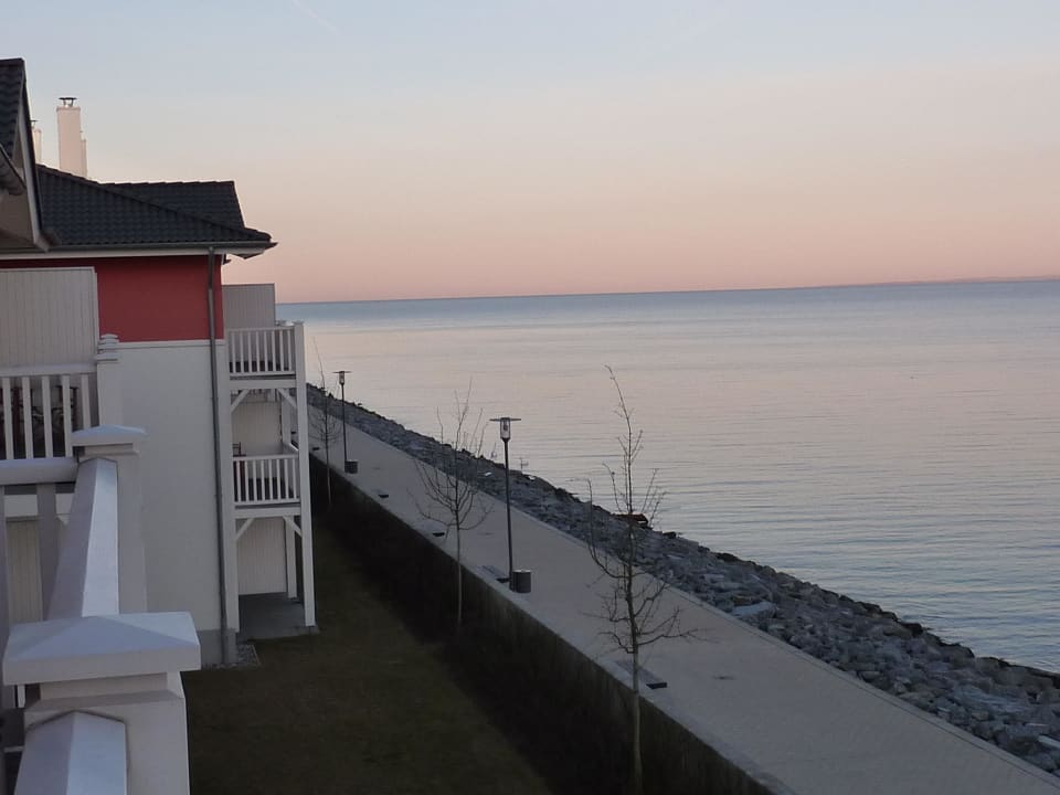 Blick vom Balkon BEECH Resort Boltenhagen