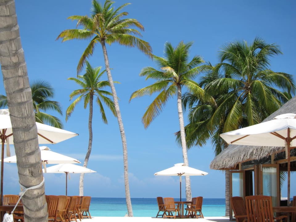 Blau in allen Schattierungen Veligandu Maldives Resort Island