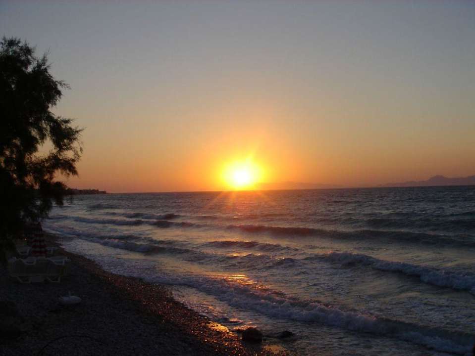 Sonnenuntergang Miramare Hotel Miramare Park