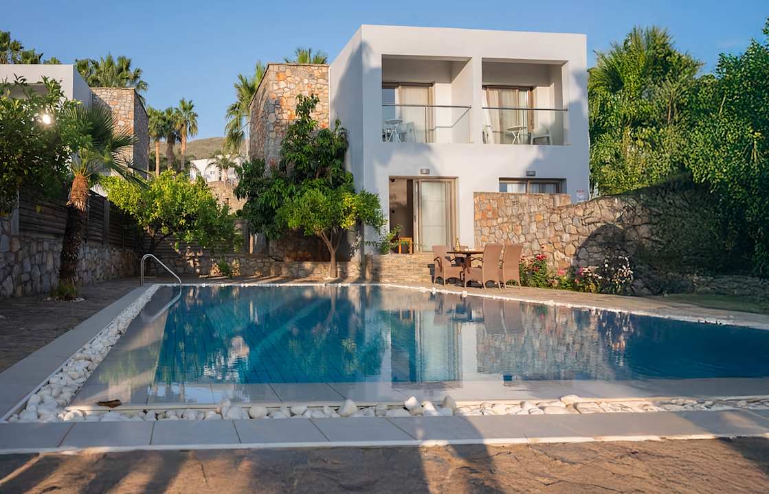 Pool The Noverian Scenic Crete 5 Star Hilltop Villa Resort & Spa