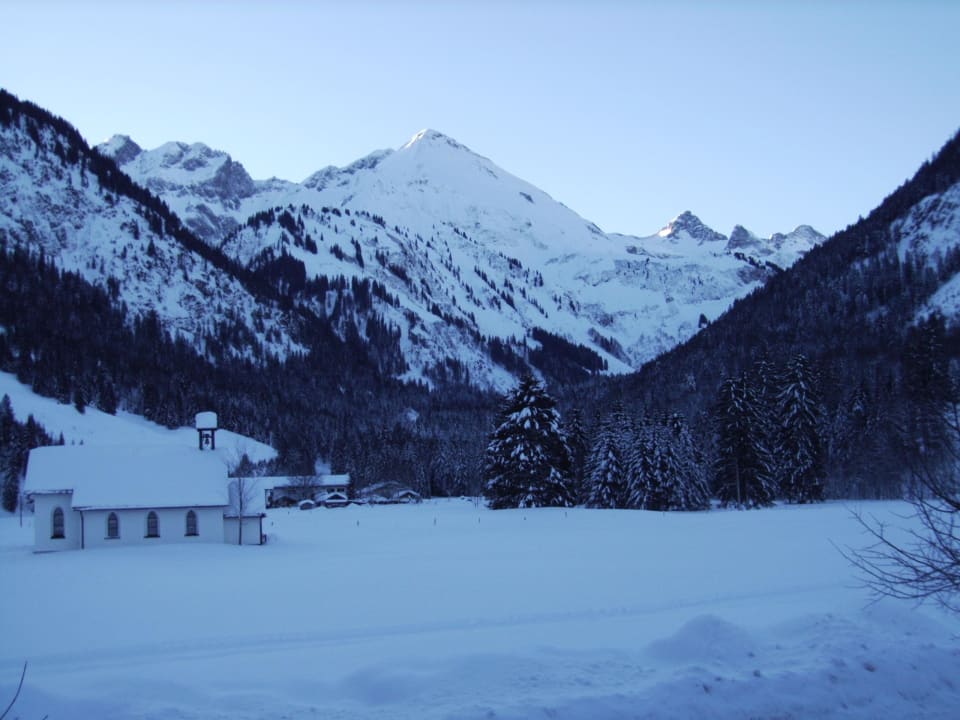 Blick vom Balkon Birgsau