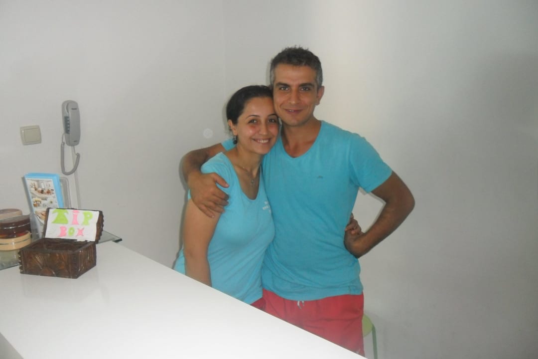 Profis im türkischen Bad! Inzwischen sind wir Freunde  Blue Diamond Alya