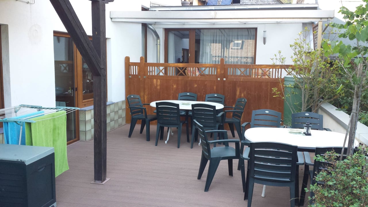 Terrasse Ferienweingut Dax