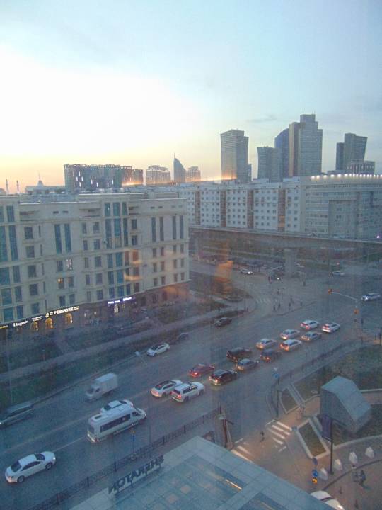 Ausblick Sheraton Astana Hotel