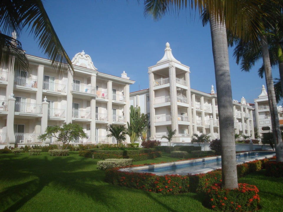 Innenhof Hotel Riu Palace Riviera Maya