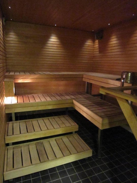 Sauna of Presidential suite #731 Hotel Scandic Grand Marina
