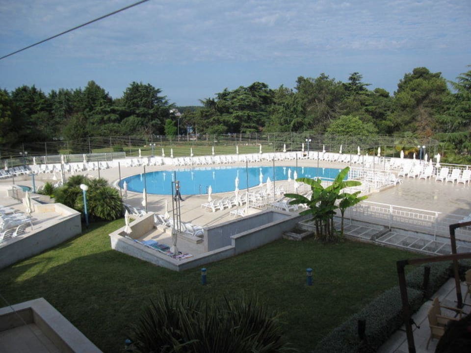 Aussicht vom Zimmer Valamar Parentino Hotel