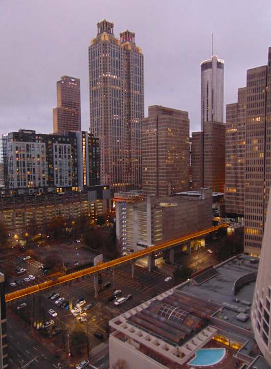 Ausblick Hotel Hilton Atlanta
