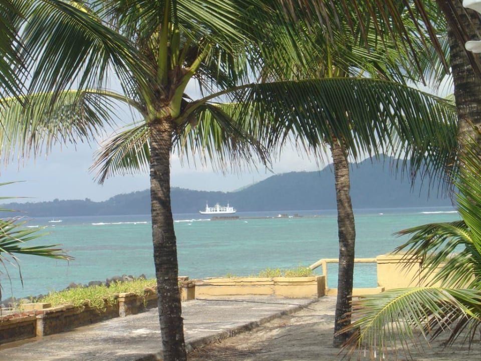Blick zum Hafen Candi Beach Resort and Spa