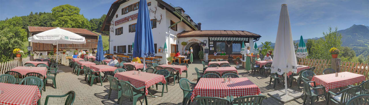 Sonnenterrasse Berggasthof Oberkälberstein