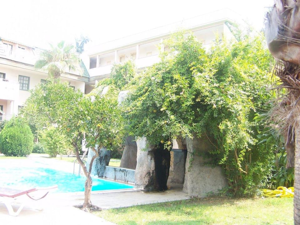 Poolanlage am Appartmenthaus Armas Gül Beach