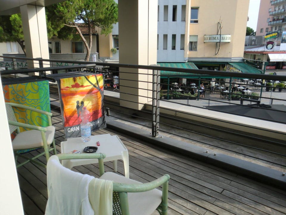 Balkonausblick  Eden Hotel
