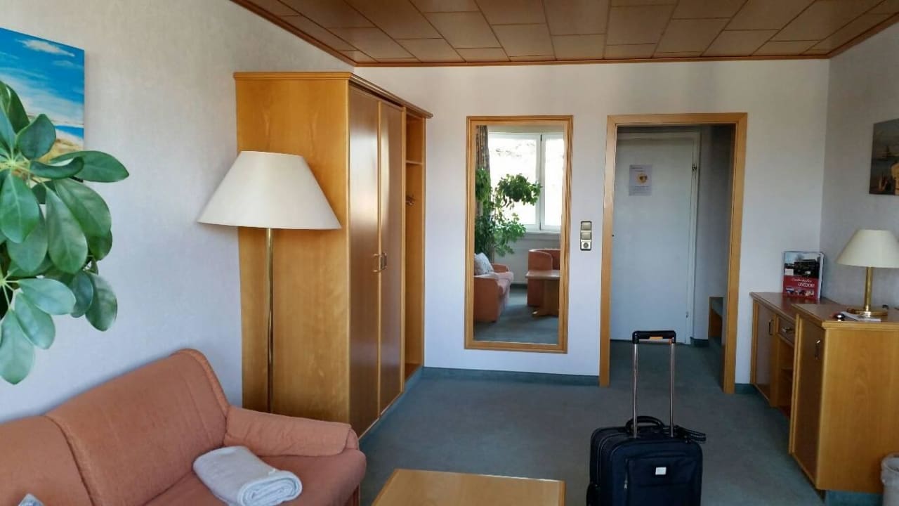 Eingangsbereich un "Wohnzimmer" Hotel Wald und See