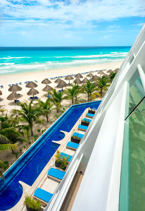 Ausblick Hotel Flamingo Cancun Resort