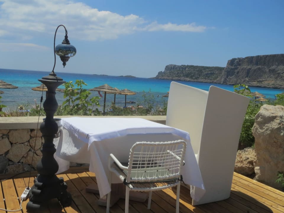 Gemütliches Dinner mit Blick aufs Meer Aquagrand Artistic Luxury Beach Resort - Adults only