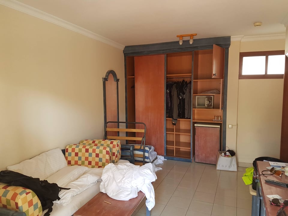 Zimmergösse, bei Abreise erst Fotographiert allsun App.-Hotel Barlovento