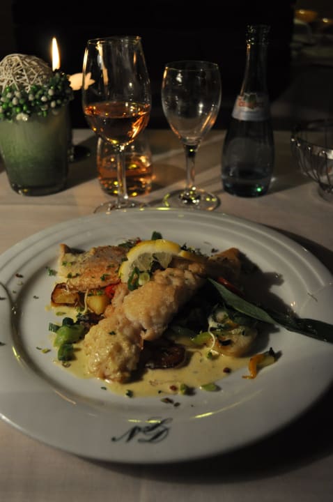 Die leckere Hauptspeise Hotel Traube am See