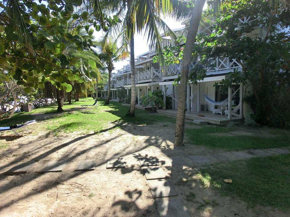 Meerseite des Hotels  Hotel Coconut Beach Club