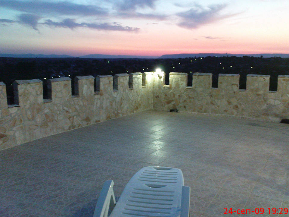 View from terrace Villa The Castle of Tervel