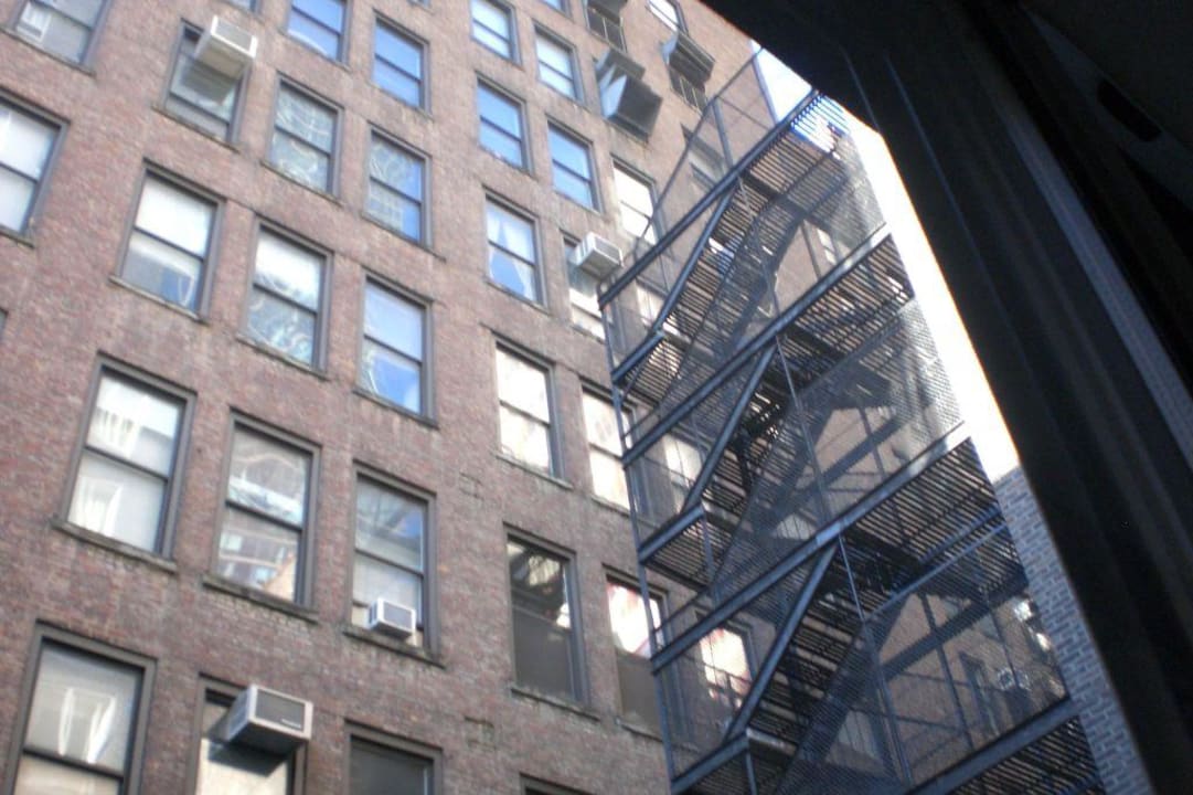 Hintere Aussicht vom Hotelzimmer Hampton Inn Madison Square Garden