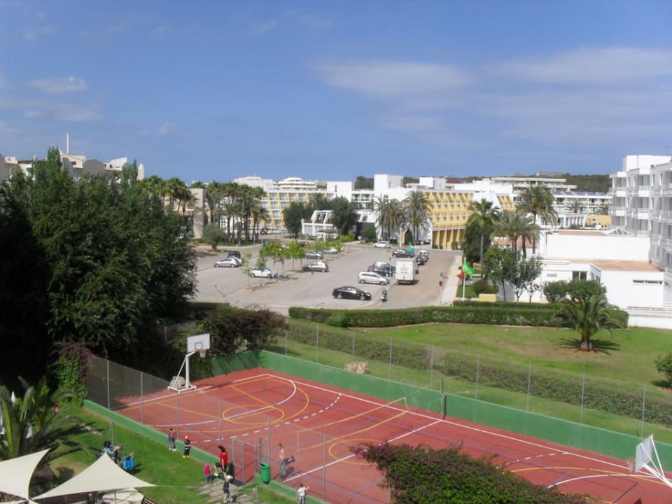 Ausblick vom Balkon Haus 2 allsun App.-Hotel Orient Beach
