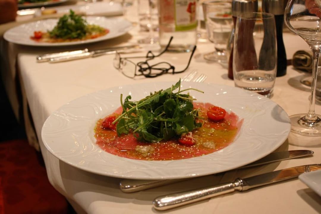 Thunfischcarpaccio Hotel L'Ami Fritz