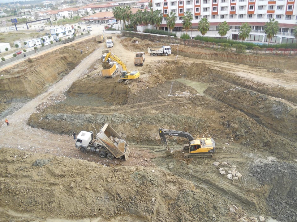 Blick auf Baustelle Luna Blanca Resort & Spa