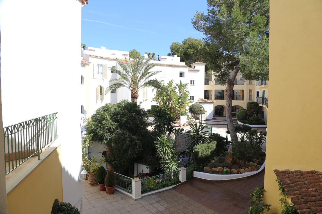 Blick vom Küchenbalkon Aparthotel Ona Cala Pi Club
