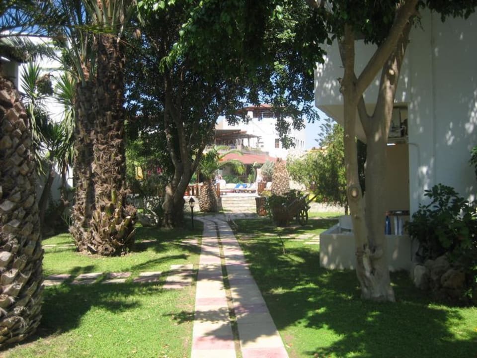 Weg zum Pool Gaia Garden Hotel