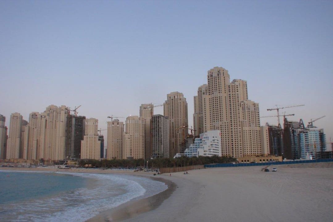 Die "Nachbarschaft" des Hotels Sheraton Jumeirah Beach Resort