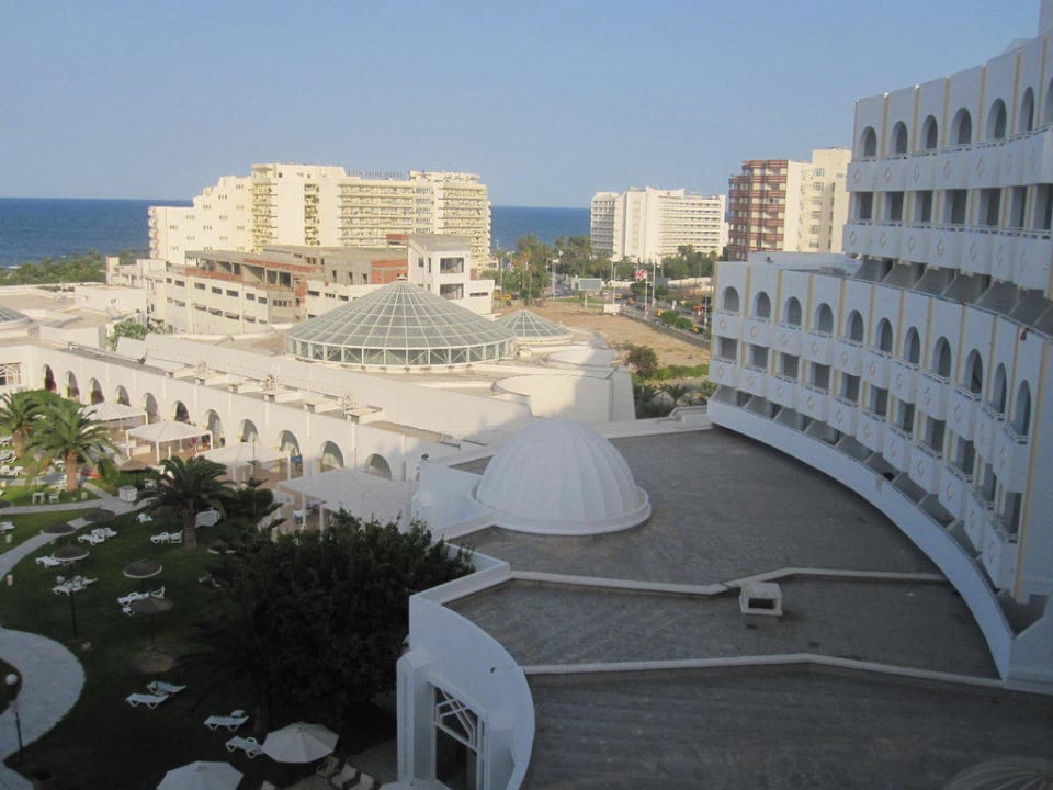 Ausblick vom Balkon Hotel Tej Marhaba