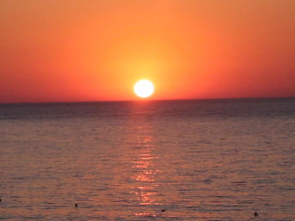 Sonnenuntergang Blick aus dem Hotel Acapulco Beach Club & Resort