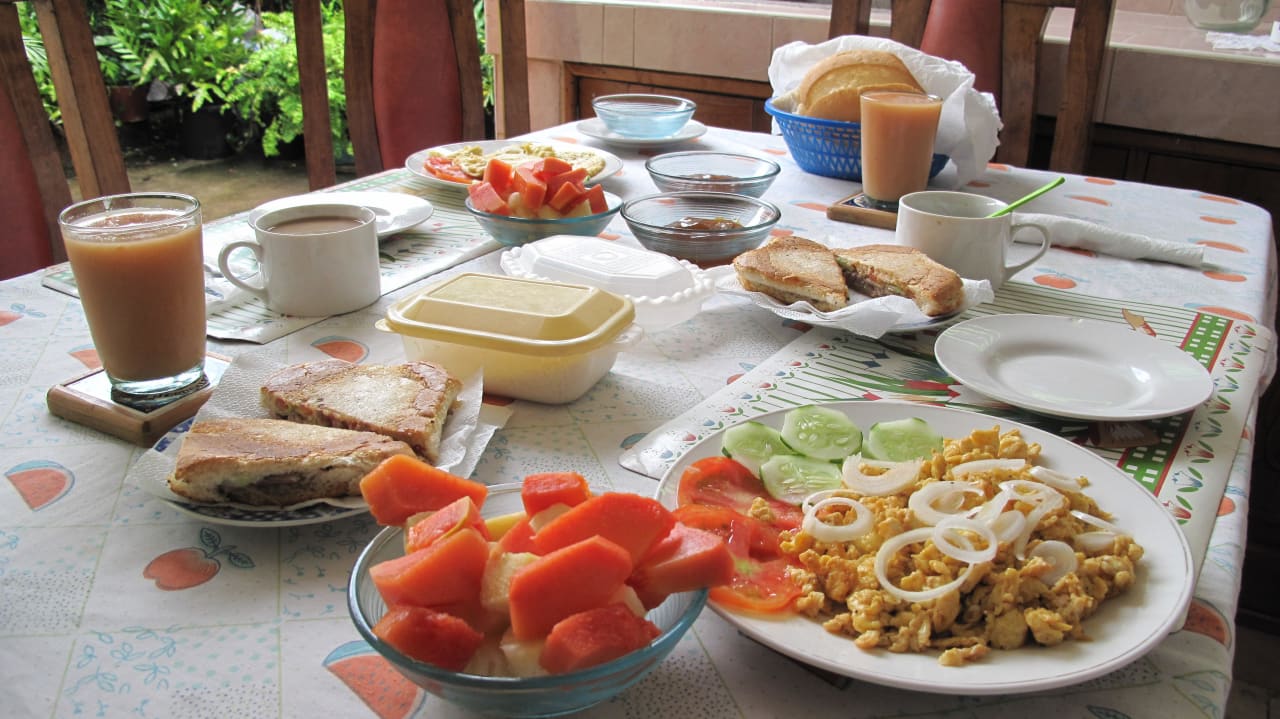 Frühstück B&B Villa Las Almendras