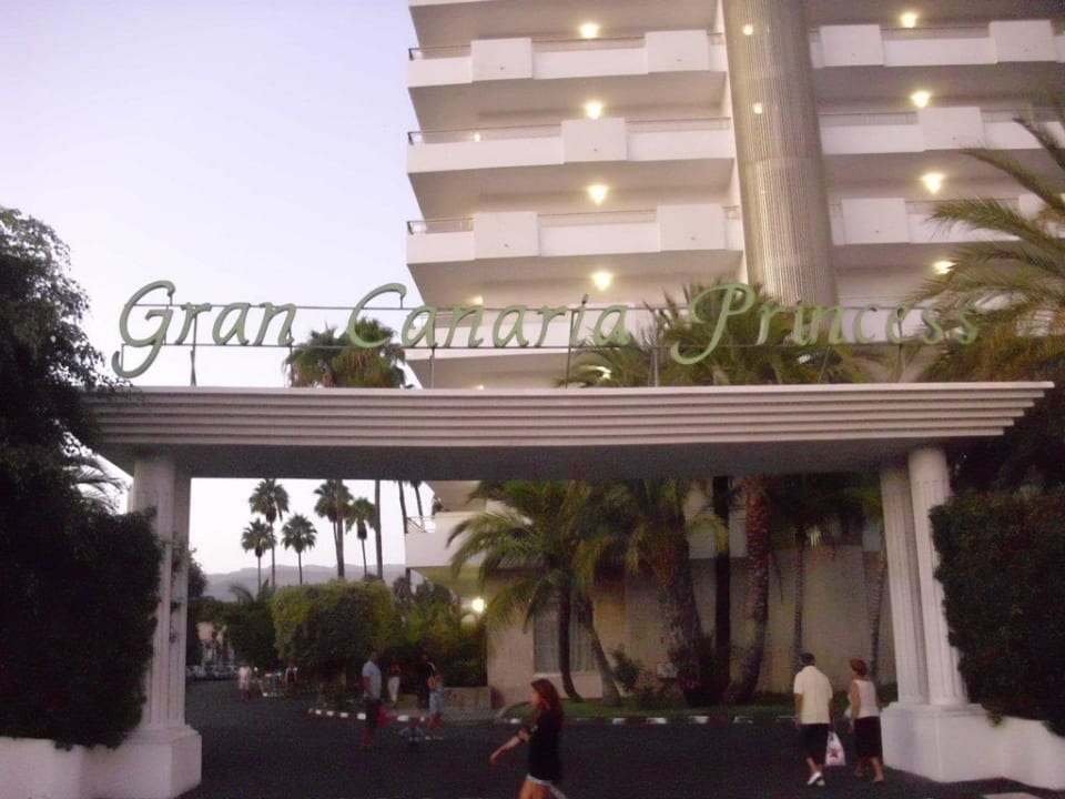 Hoteleinfahrt Gran Canaria Princess