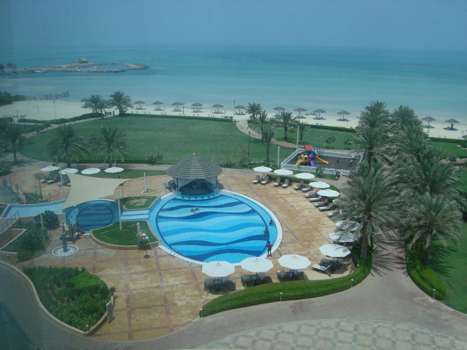 Schöner Ausblick vom Zimmer aus Hotel Danat Jebel Dhanna Resort