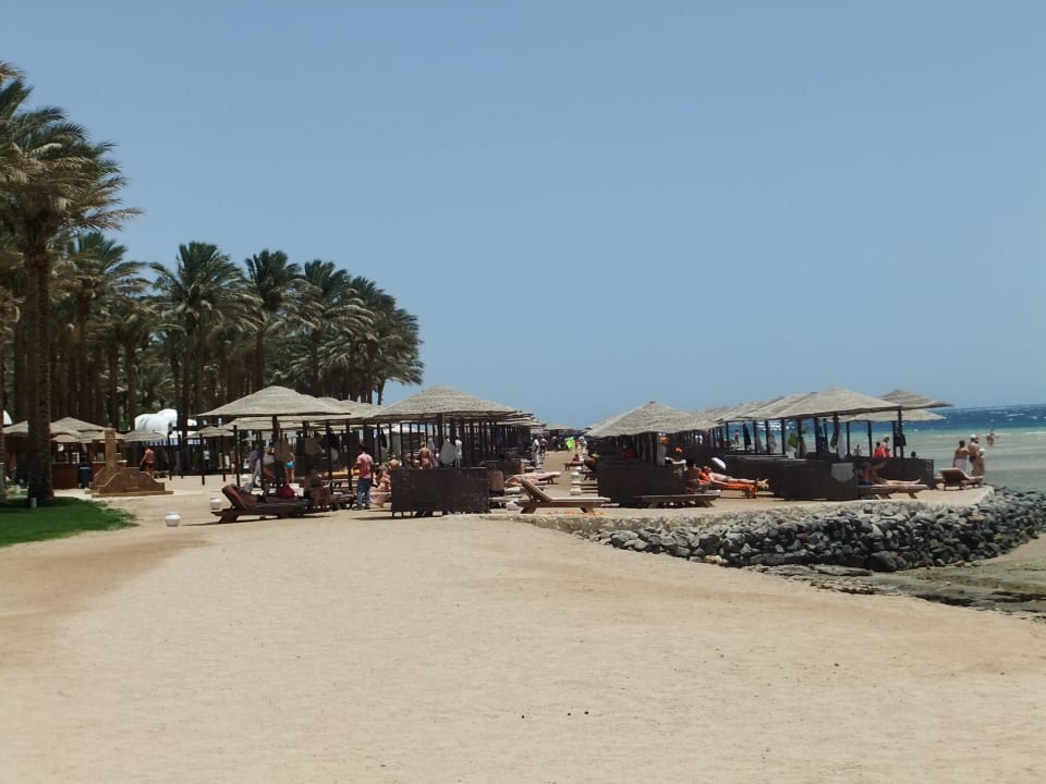Blick auf den Strand Makadi Palace