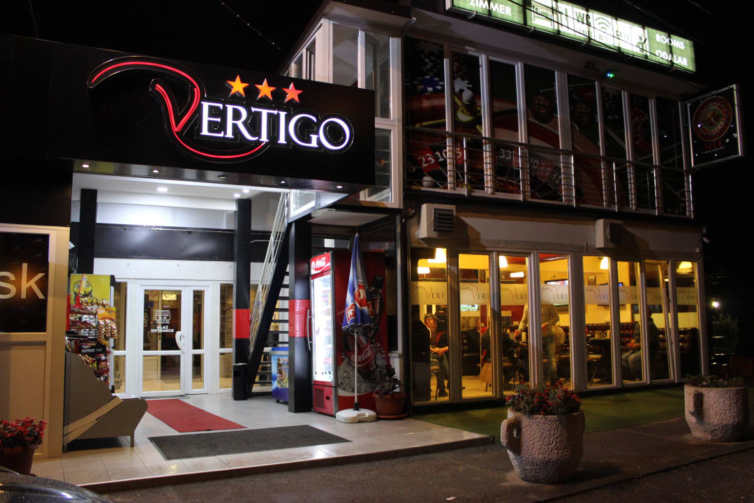 Entrance B&B Vertigo Belgrade