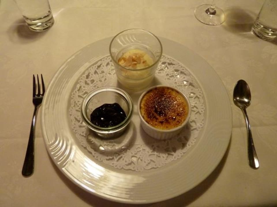 Dessert (Creme brulee) Landhaus Lebert