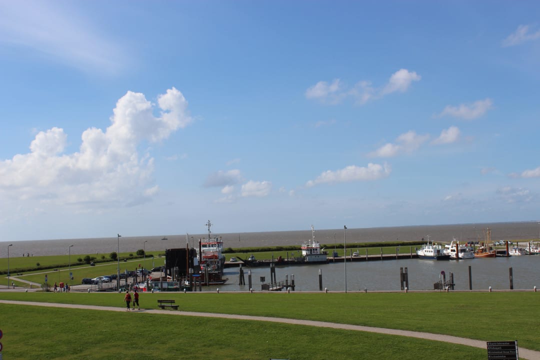 Ausblick auf die Nordsee Hotel Fährhaus