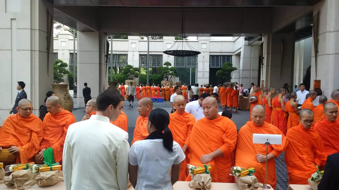 5 years anniversary celebration Siam Kempinski Hotel Bangkok