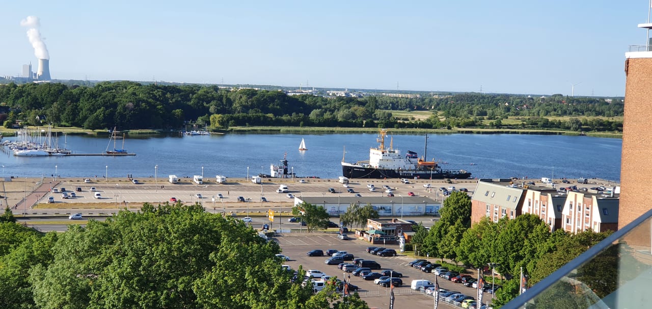 Ausblick ScanHotels City Rostock