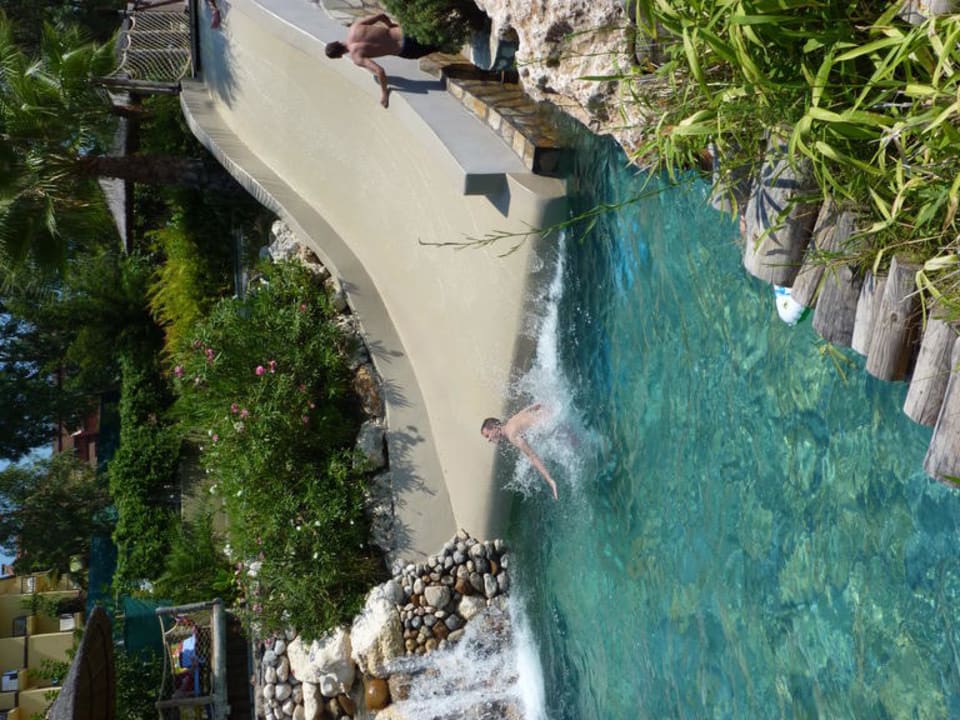 Rutsche in der Water World Club Grand Aqua