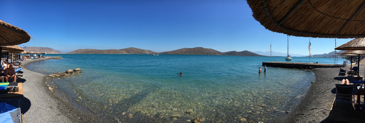 Wunderschöne Bucht Domes Aulus Elounda All-Inclusive Resort, Curio Collection by Hilton
