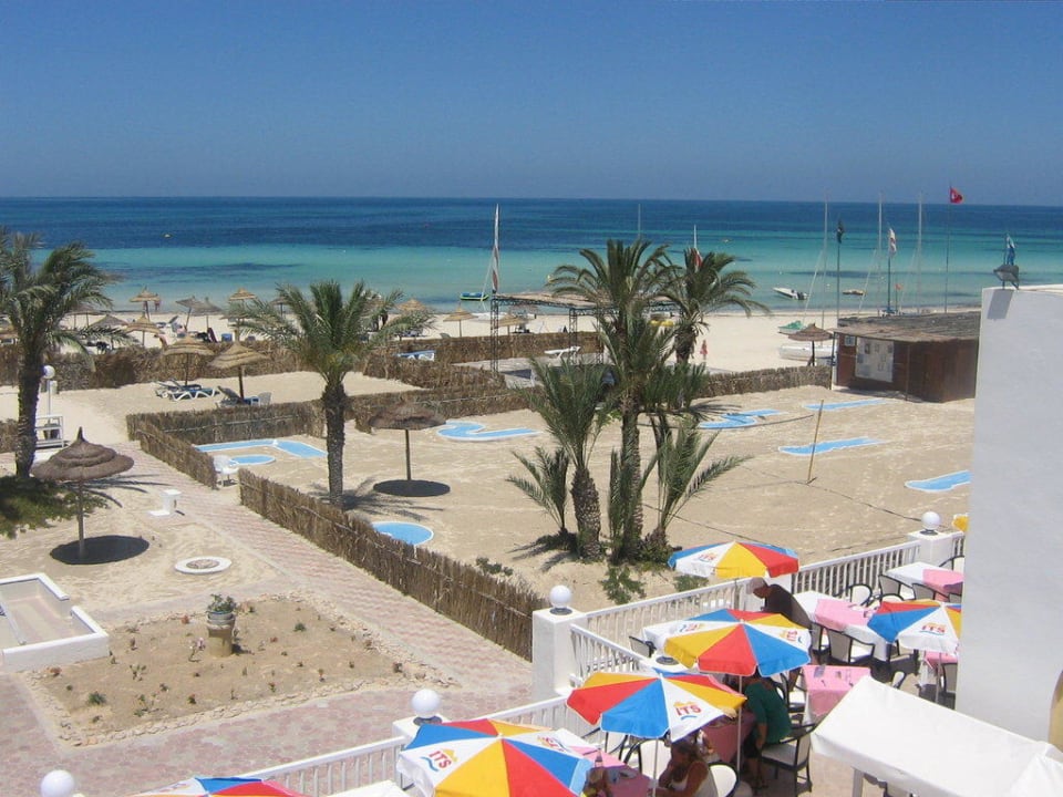 Blick aus Zimmer 220 Calimera Yati Beach
