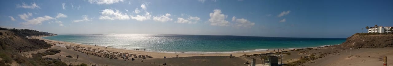 Blick von der Terasse des La Choza beim Frühstück Fuerteventura Princess