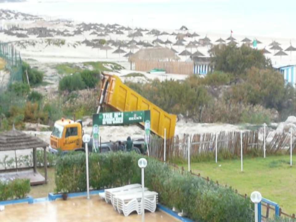 Anblick vom Zimmer aus Novostar Royal Beach
