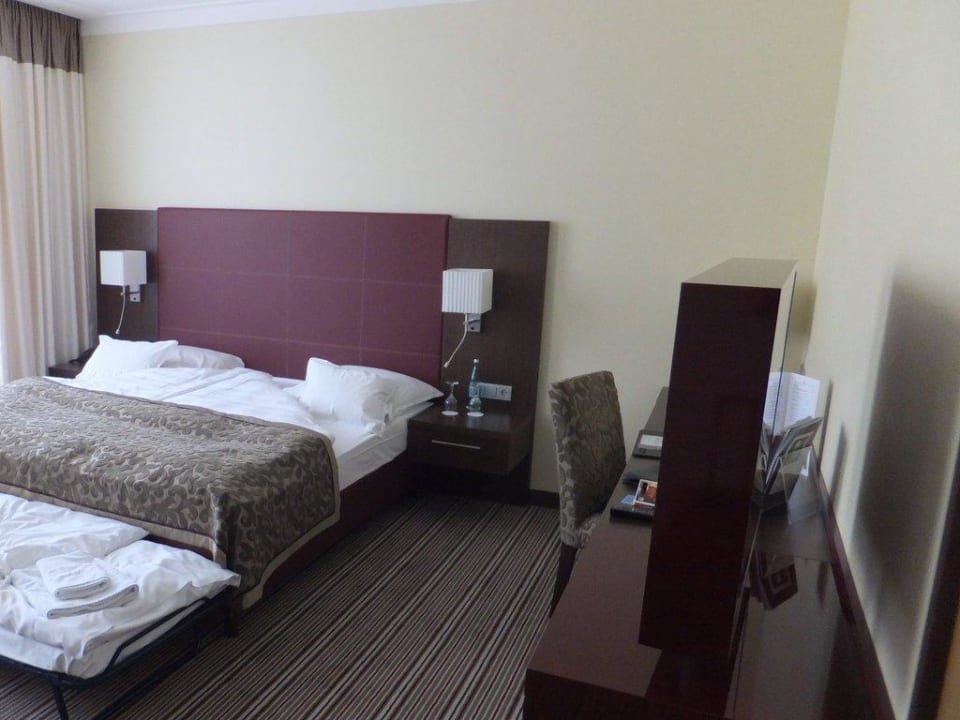 Unser Zimmer im 3. Stock Steigenberger Hotel Graf Zeppelin